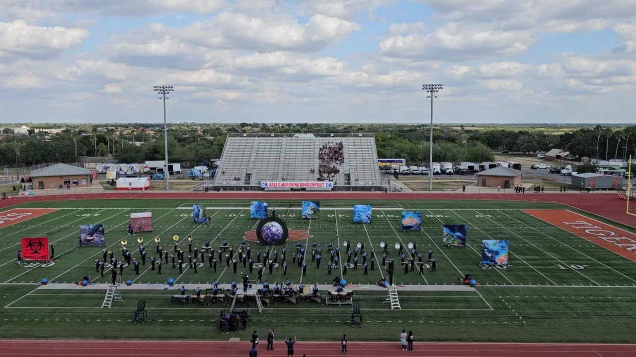 2025 Area G Marching Contest McAllen HS
