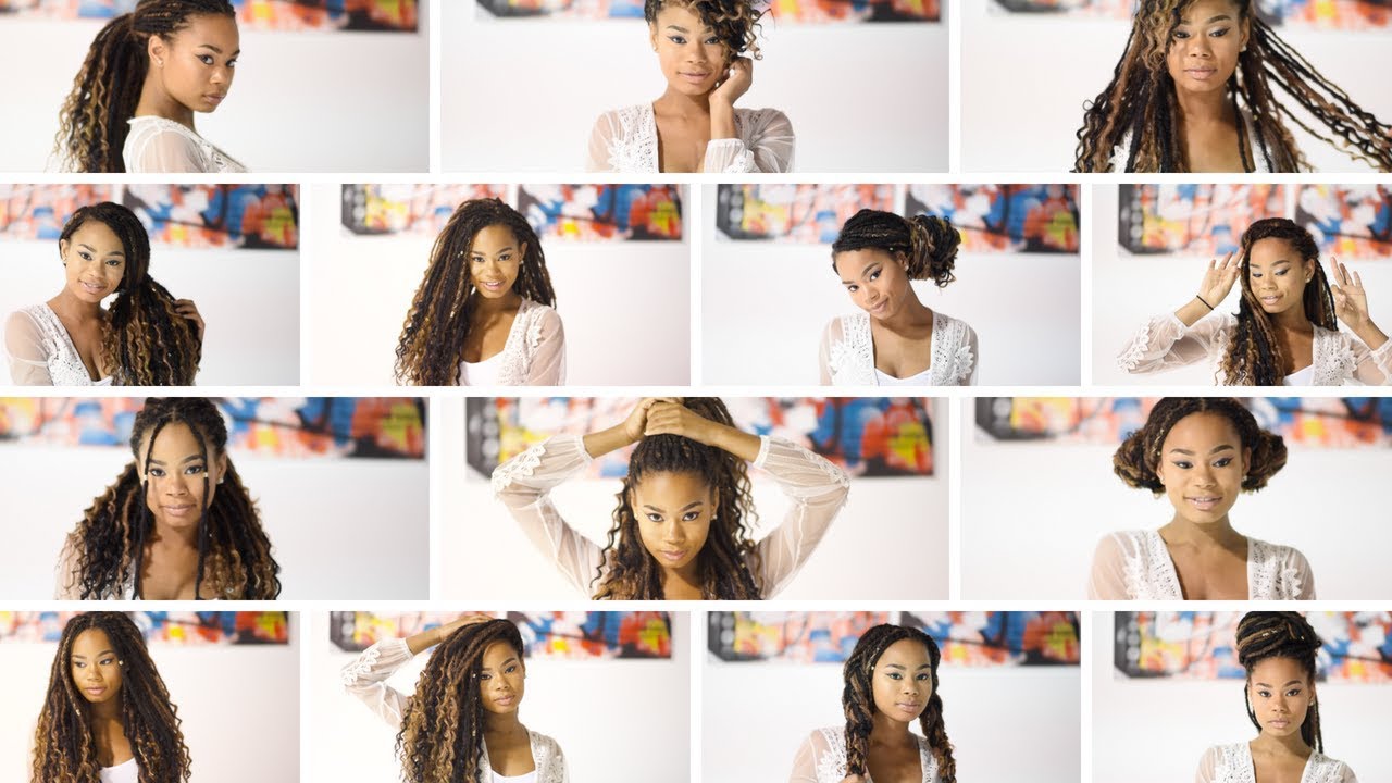 25 Faux Loc Styles | How to Style Goddess Locs Quick and Easy | Crochet Locs Styles
