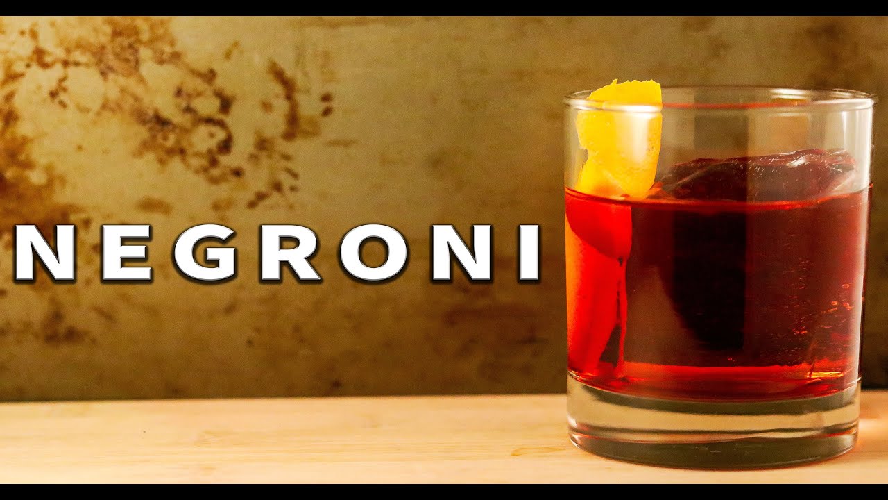 How To Make The Negroni Cocktail - Booze On The Rocks