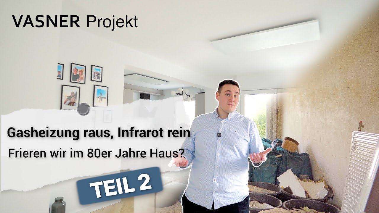 Infrarotheizung & PV statt Wärmepumpe im Bestandshaus - Erfahrungen, Verbrauch & Heizkosten - Teil 2
