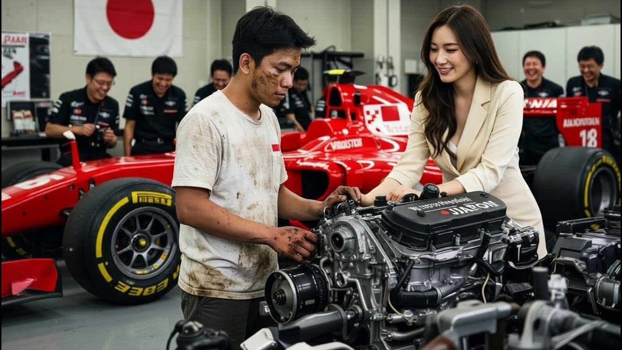 ช่างไทยทำโลกตะลึง! เมื่อรถ F1 สตาร์ทไม่ติด วิศวกรญี่ปุ่นยอมแพ้ แต่เด็กบ้านนอกคนนี้กู้ชีพได้ใน 5 นาที
