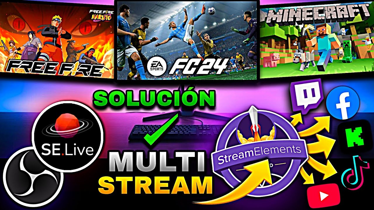 Configuración DEFINITIVA de OBS + StreamElements: MULTISTREAM Twitch y TikTok (Guía 2026)