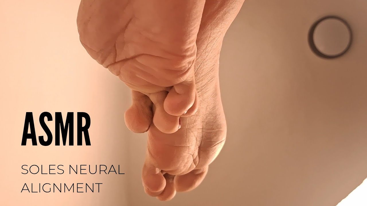 ASMR Foot Massage: Soles & Arches Neural Alignment (No Hands) ✨️