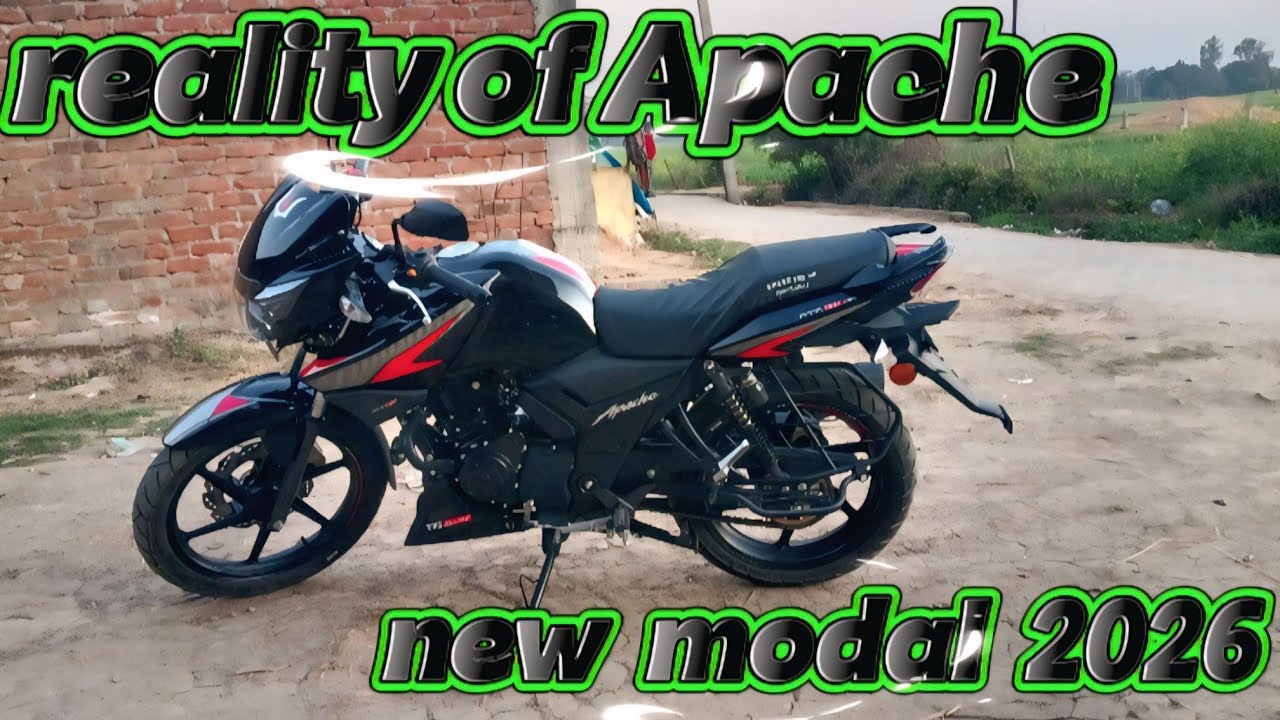Apachi new topic Modal bluetooth ki sacchayi dekhlo !! New model apache bike 2026 #youtube #bike 