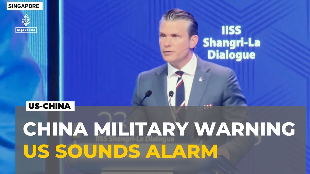 US Defense Chief Warns of China&rsquo;s Military Rise at Shangri-La Dialogue