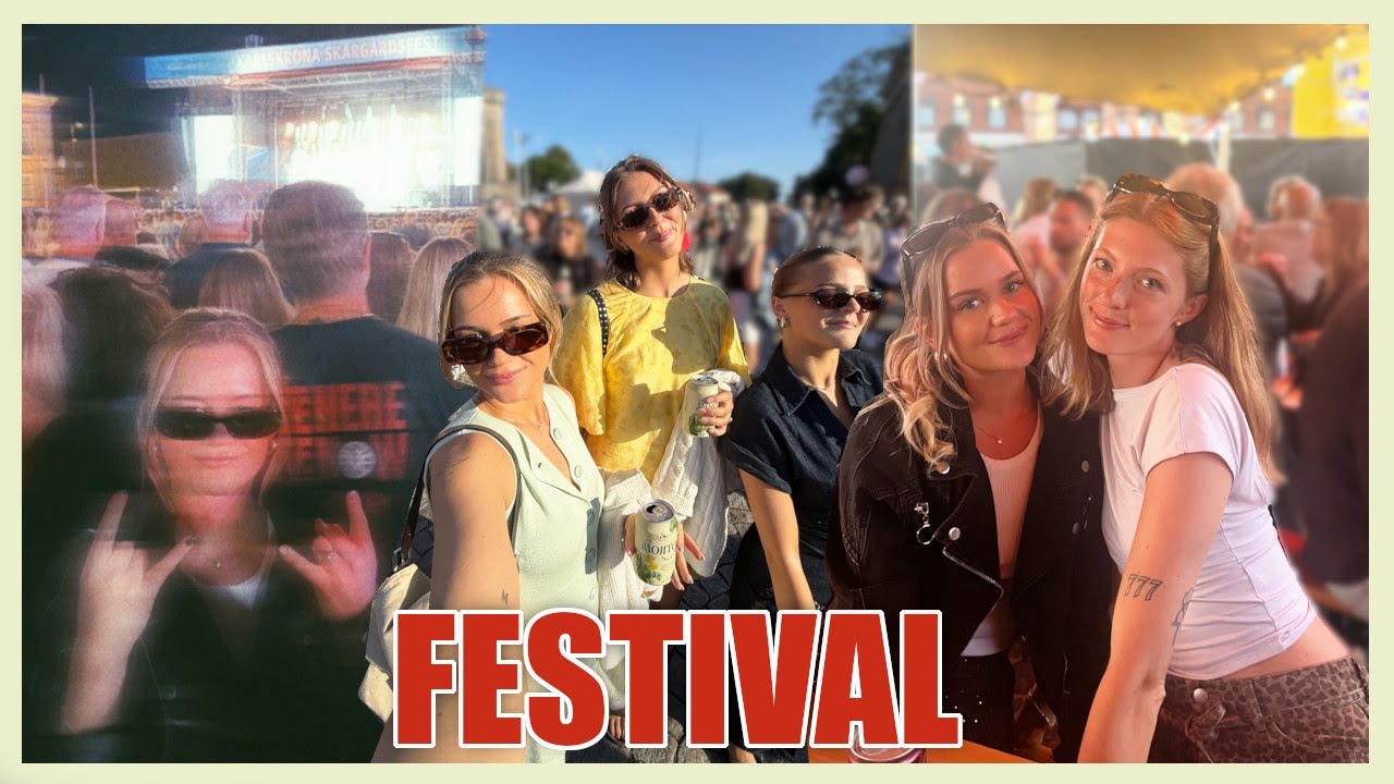 HÄNG MED PÅ 4 DAGARS FESTIVAL!!