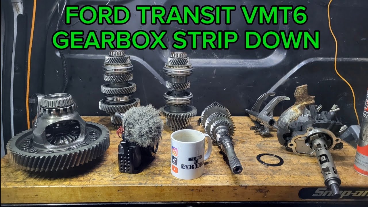 Ford transit VMT6 gearbox removal and strip Down 