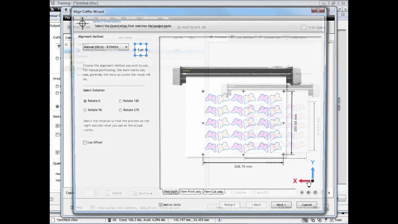 Contour Cutting with Ultra Marks (OEM)