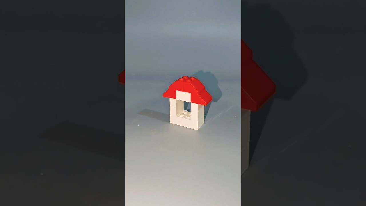 LEGO House 🏠| Building Blocks House | Satisfying Diy #lego #house #shorts #shortvideo