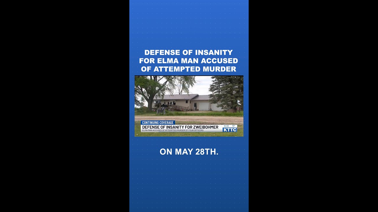 Elma man accused of attempting to murder four officers to plead insanity