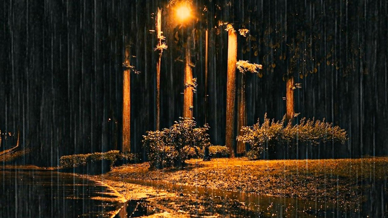 Instant Burnout Relief & Cozy Rain Sounds | Warm Safe Haven for Sleep
