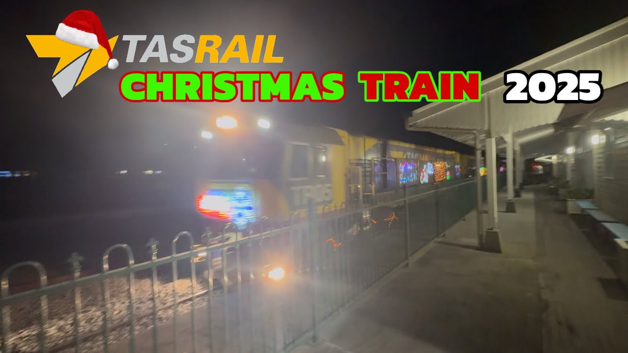 TasRail Christmas Train 2025 / TR05, TR01, TR03