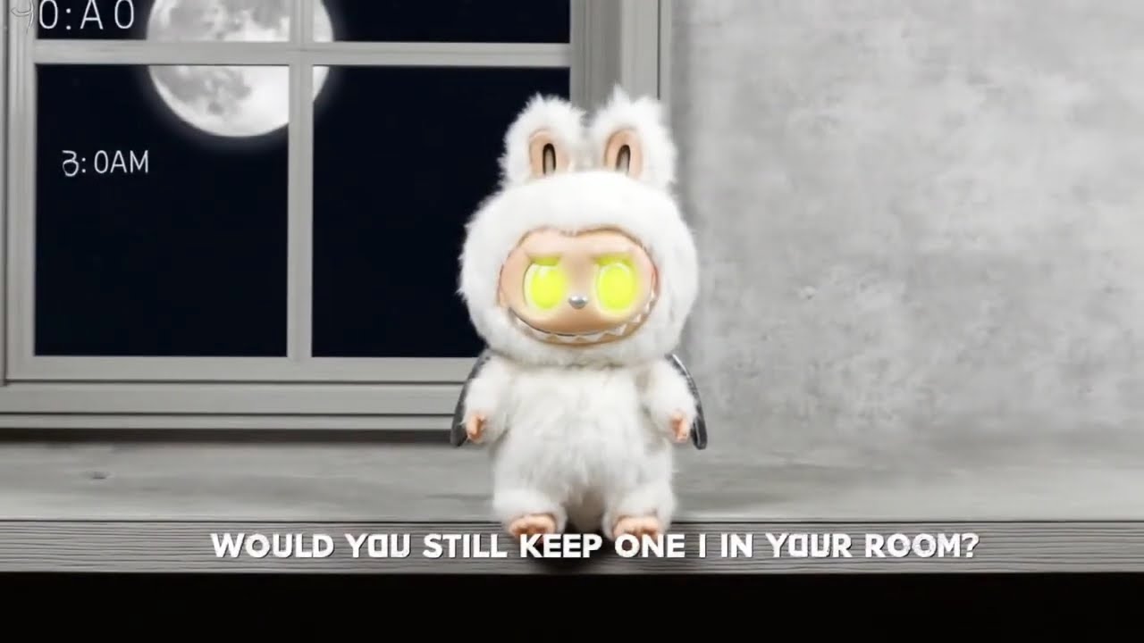 I Left My Labubu Doll Alone at 3AM&hellip; You Won&rsquo;t Believe What Happened 😨👀  #labubu #cute #toys #dance