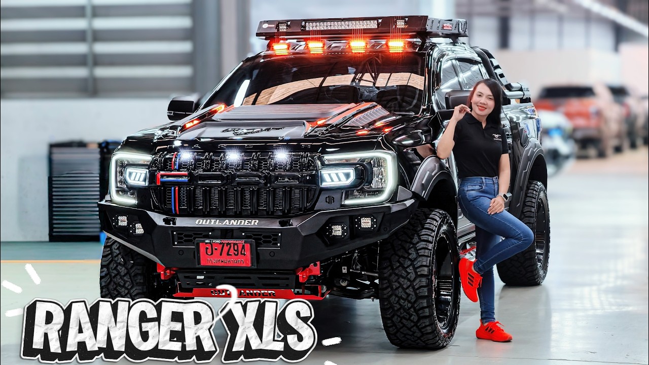 รีวิว Ford Ranger XLS 6AT แต่งหล่อพร้อมลุย ชุดเหล็กรอบคันและล้อแม็กขอบ 20