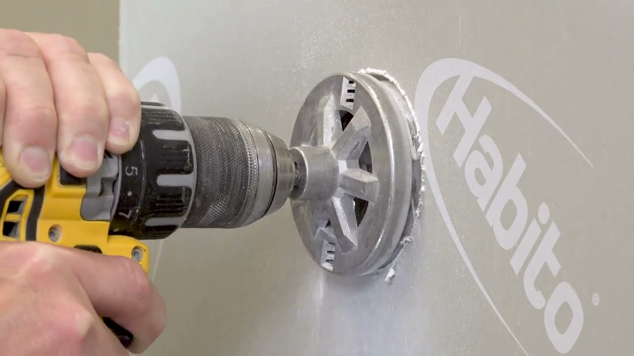 Jak na montáž elektrotechnické krabice do sádrokartonové desky