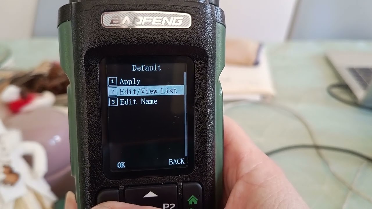 Talgrupper i Baofeng DM32UV och SM0RUX kodplugg