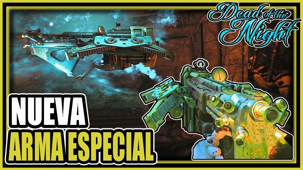 CONSEGUIR LA BALLESTA ARMA ESPECIAL DEAD OF THE NIGHT ZOMBIES BLACK OPS 4