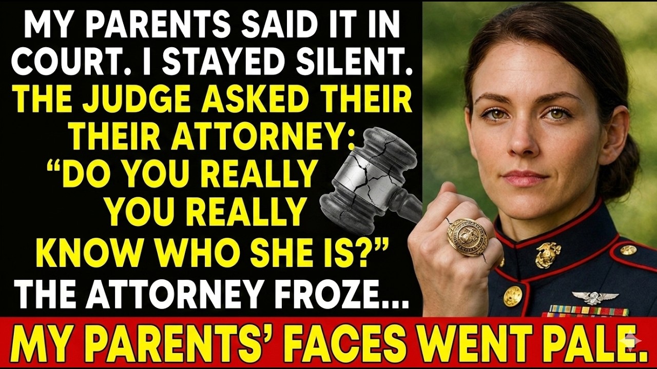 In Court, My Parents Called Me a “Useless Daughter” — Then the Judge Shocked Them