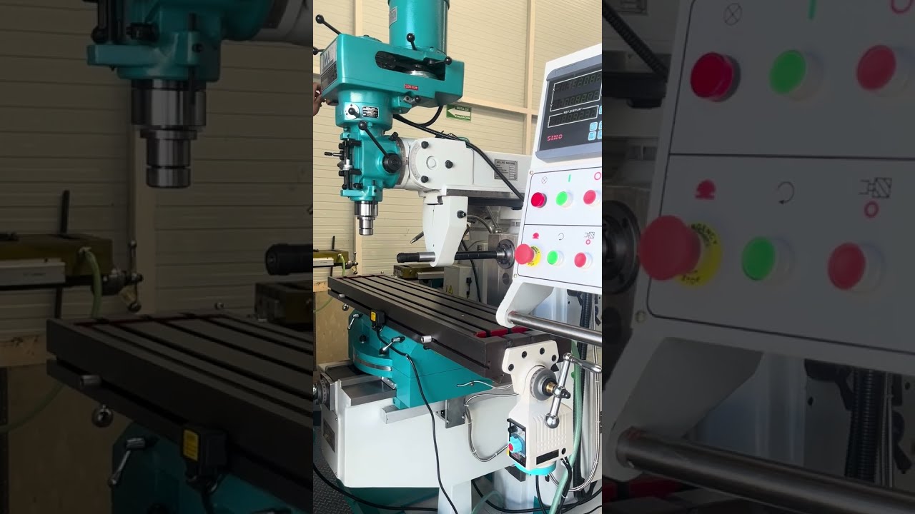 FRESORA UNIVERSAL HORIZONTAL-VERTICAL MAQUIVENTAS #maquinariaindustrial #fresadora #millingmachine