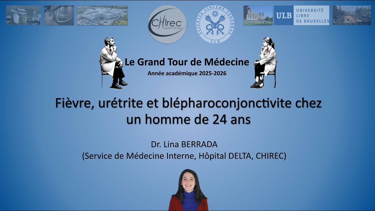 Fièvre, uréthrite, et blépharoconjonctivite chez un homme de 24 ans