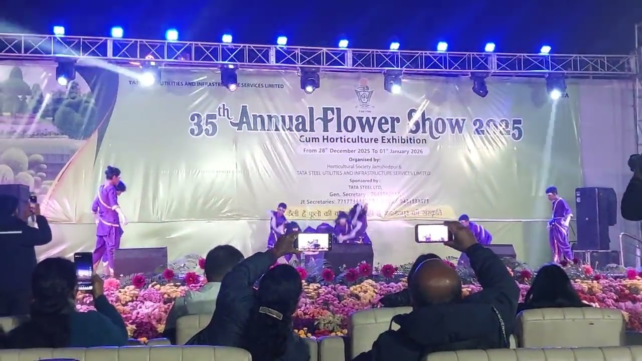 35thAnnual  flower  show  2025 tata steel ⚘️⚘️🌷🌷🌹