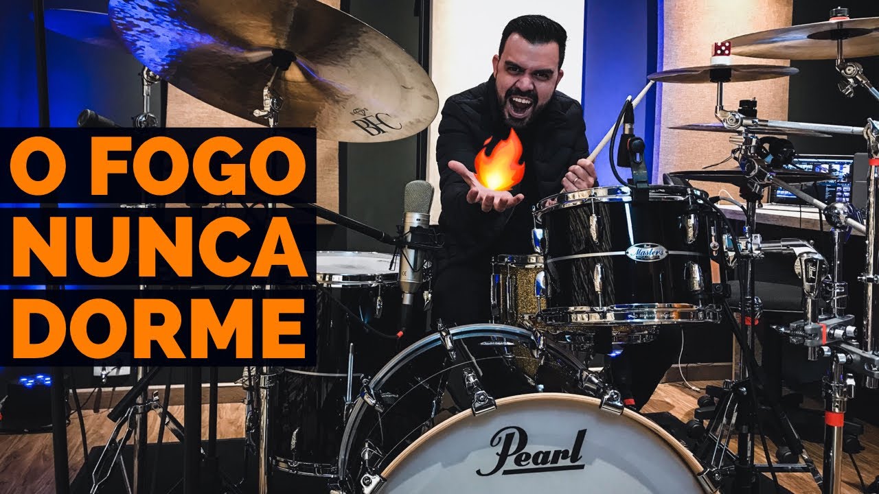 O Fogo Nunca Dorme - Alessandro Vilas Boas - JC Batera (DRUM COVER)