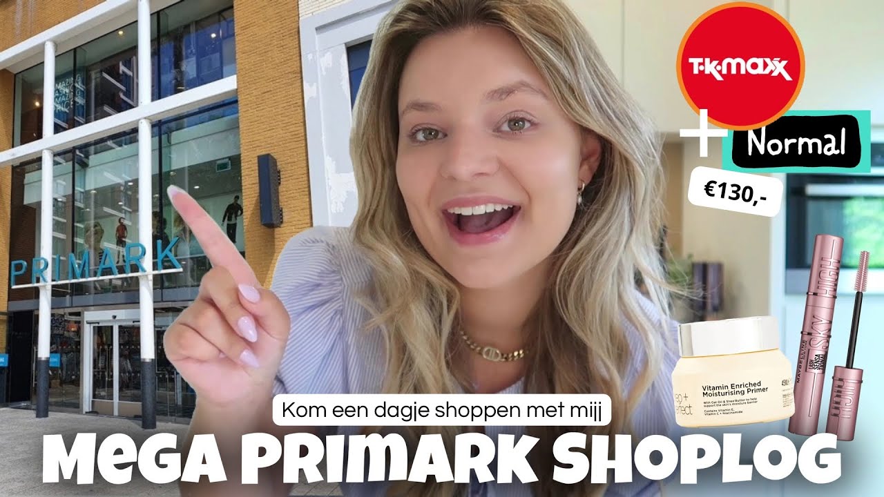 PRIMARK SHOPLOG MEI 2024 - KOM EEN DAGJE SHOPPEN MET MIJ! | Joyce Rikken