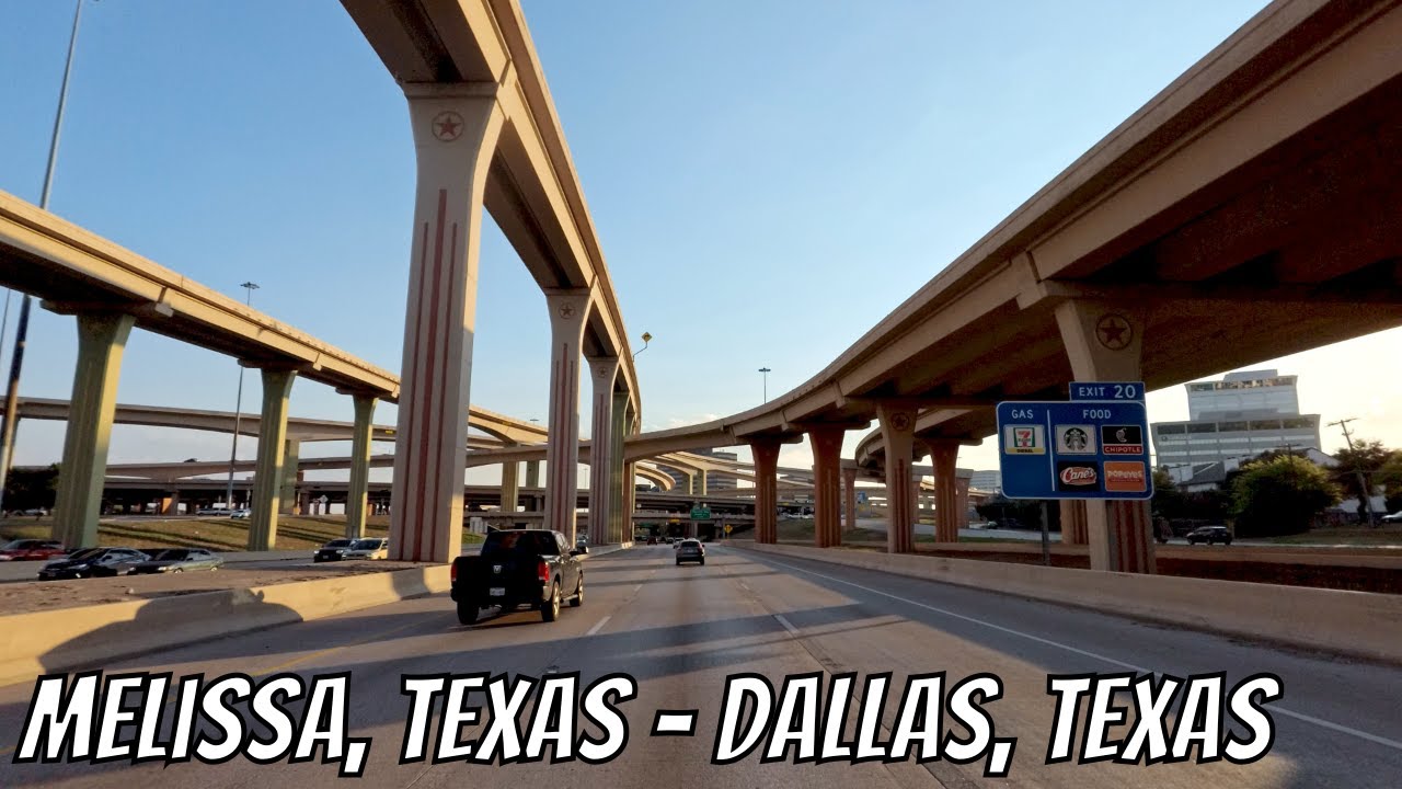 Melissa, Texas to Dallas, Texas! Drive with me on a Texas highway!
