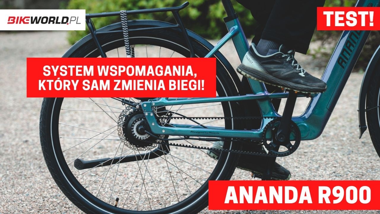 Test: Ananda R900 &ndash; rewolucja w e-bike&rsquo;ach? Silnik + automatyczna skrzynia bieg&oacute;w!
