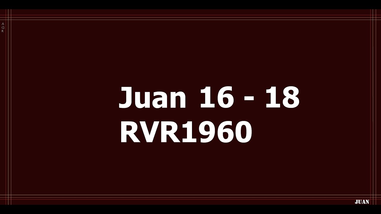 La Biblia hablada / Juan 16 - 18