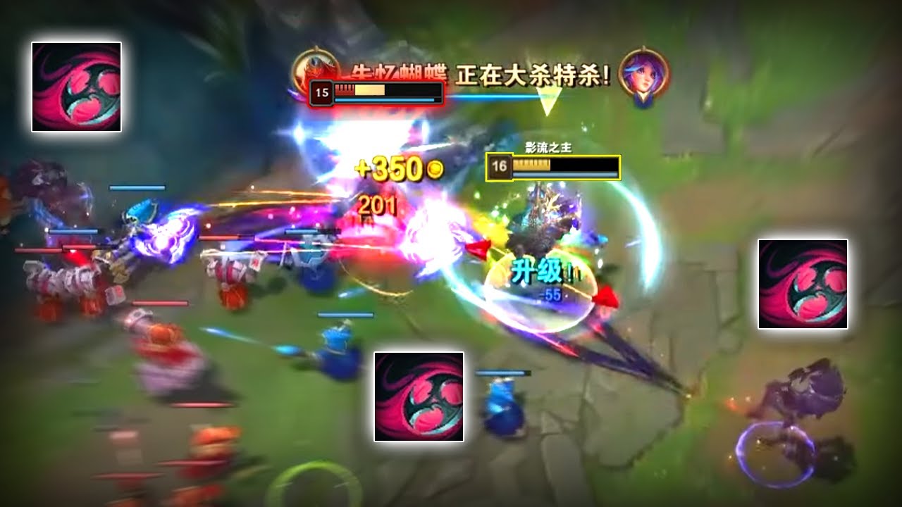 Rank 1 Zed : Clean 1v2 Outplay - ZED vs YONE / E.sub