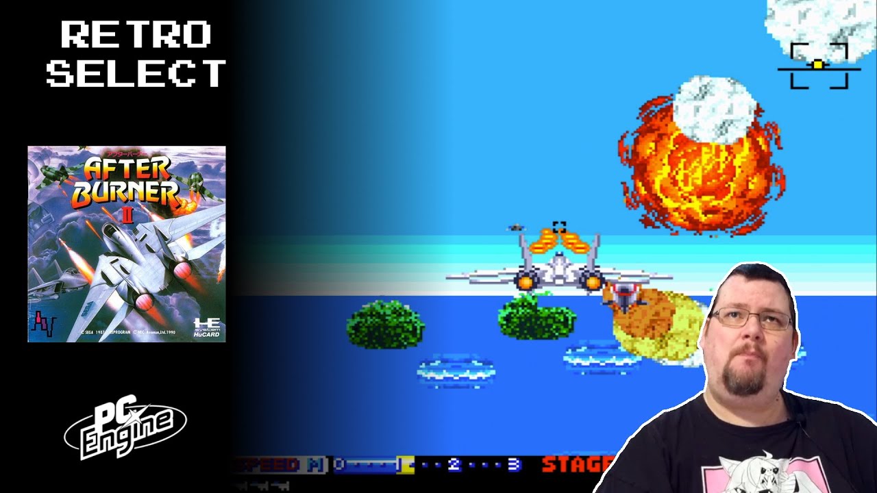After Burner for PC Engine is actually a very competent conversion | Retro Select