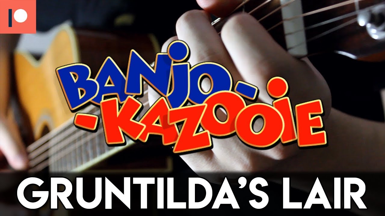 Gruntilda's Lair (Banjo-Kazooie) Guitar Cover REMAKE | DSC