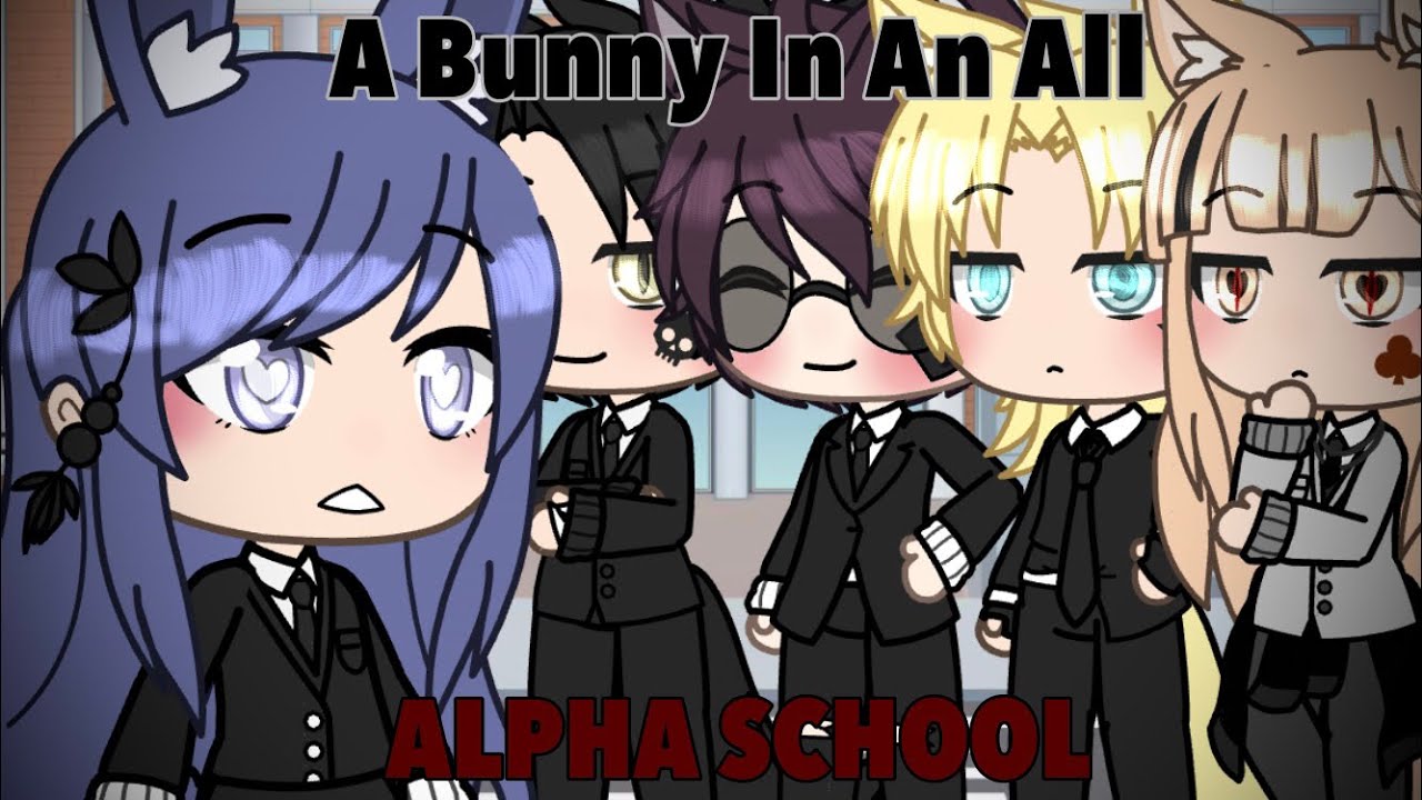A Bunny In An All Alpha School | Gacha Life Mini Movie | GLMM