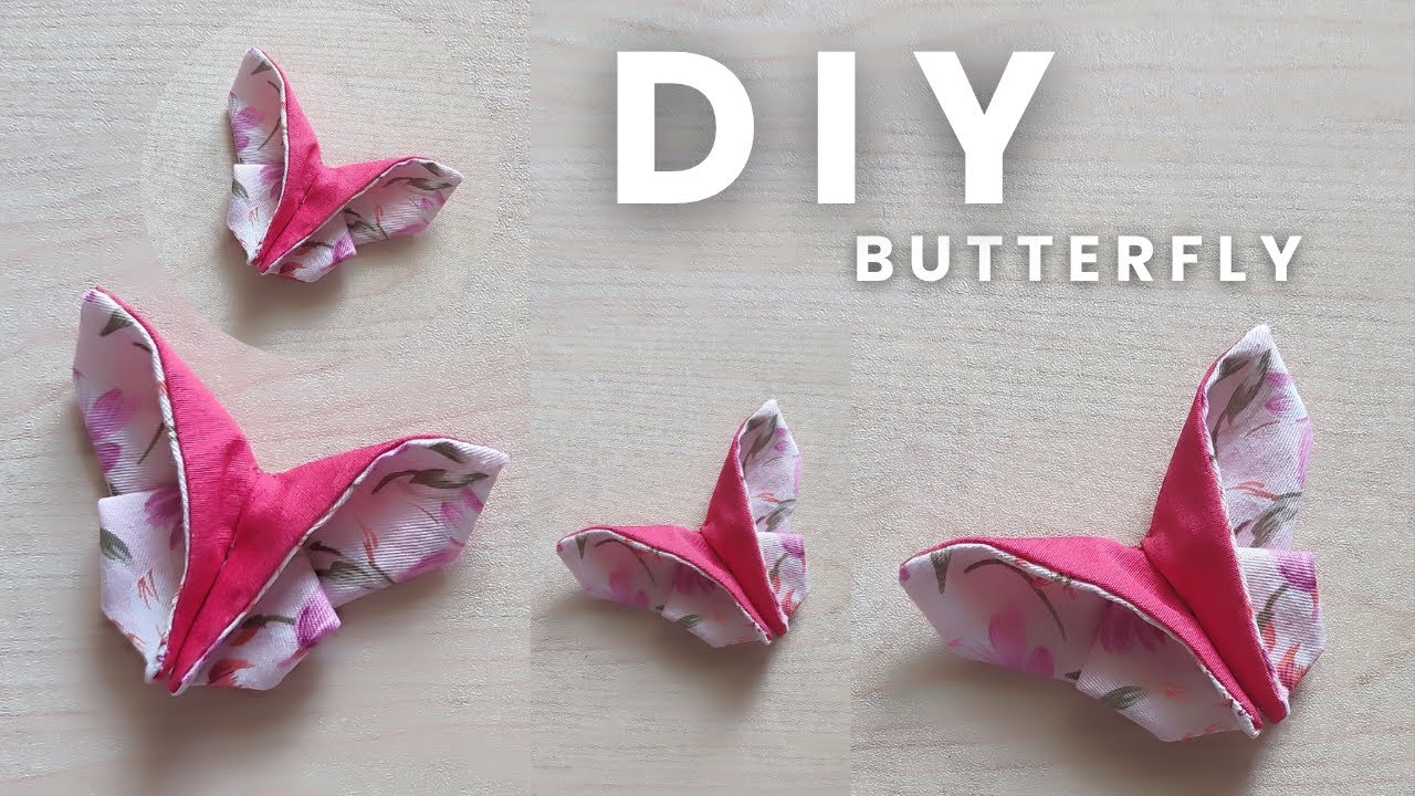 diy butterfly from scrap fabric | Sewing Project | sewing Idea