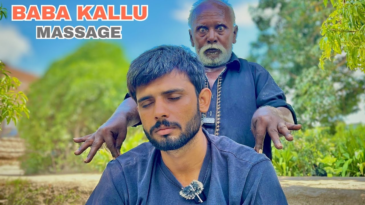 ASMR BABA KALLU REALXING DEEP SLEEP MASSAGE || HEAD RELAXING MASSAGE BY THERAPY | 