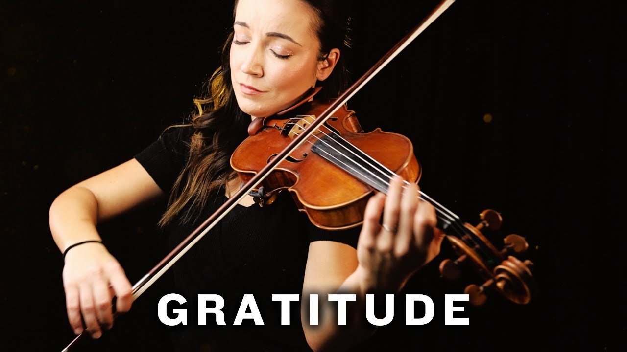 Gratitude by Brandon Lake (Violin Cover)
