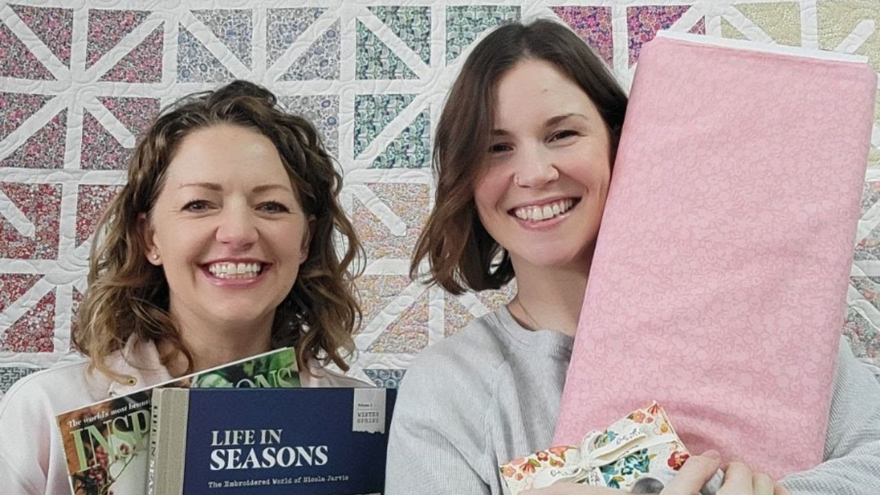 PreOrder: SewTites' Quik Magnetic Hanging Quilt System | Lights On by Riley Blake | Liberty Fabrics