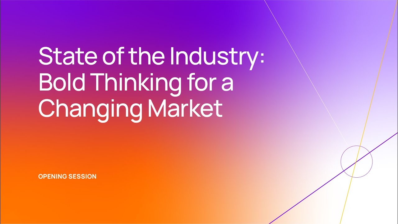Opening Keynote & State of the Industry: Bold Thinking for a Changing Market | Converge 2025