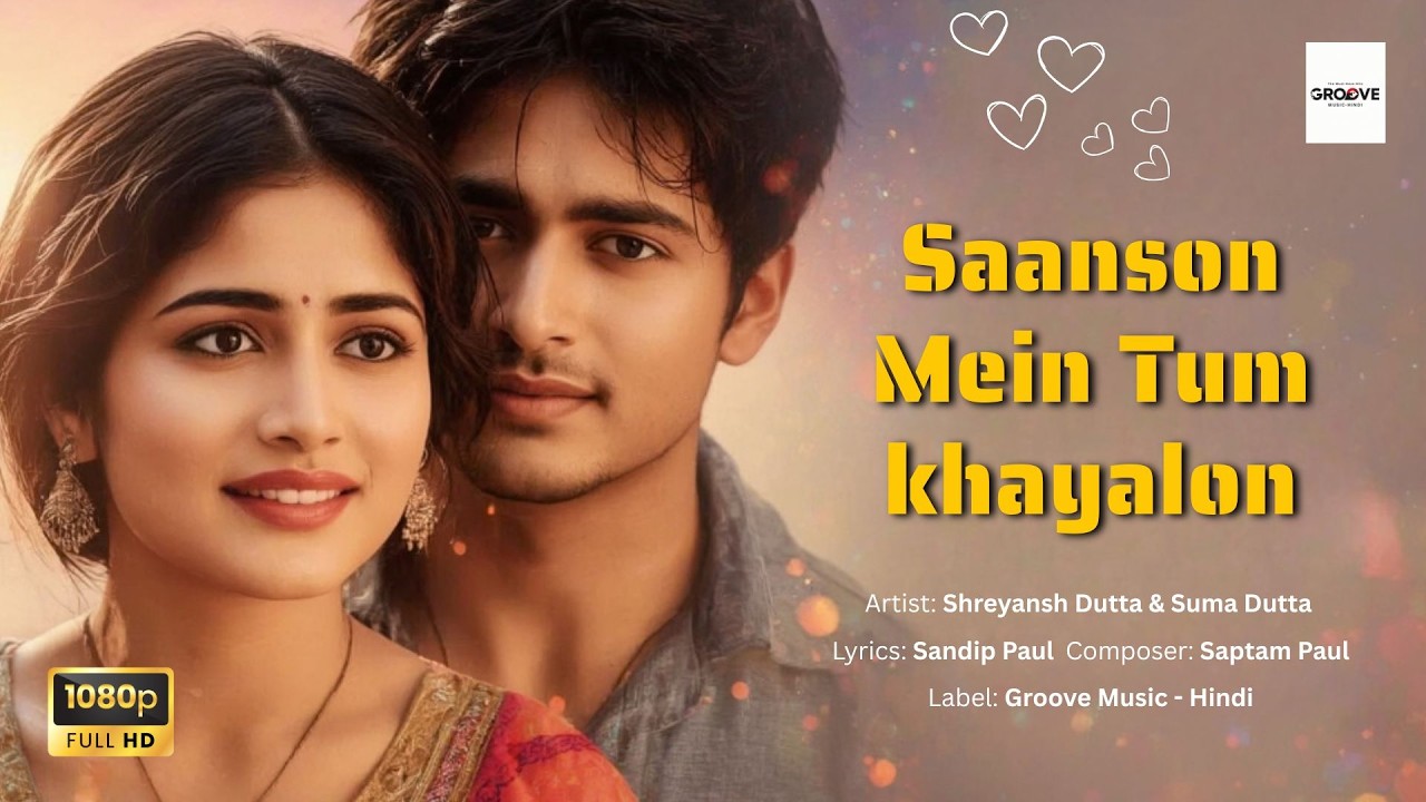 Saanson Mein Tum khayalon | Heart Touching Romantic Song | 80s–90s Bollywood Vibe