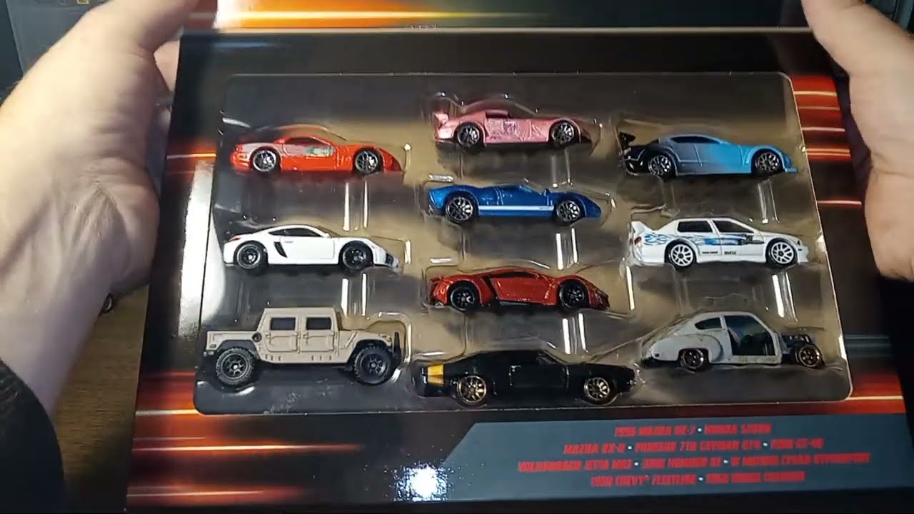 Unboxing Fast & Furious Silver Series 10 Pack
