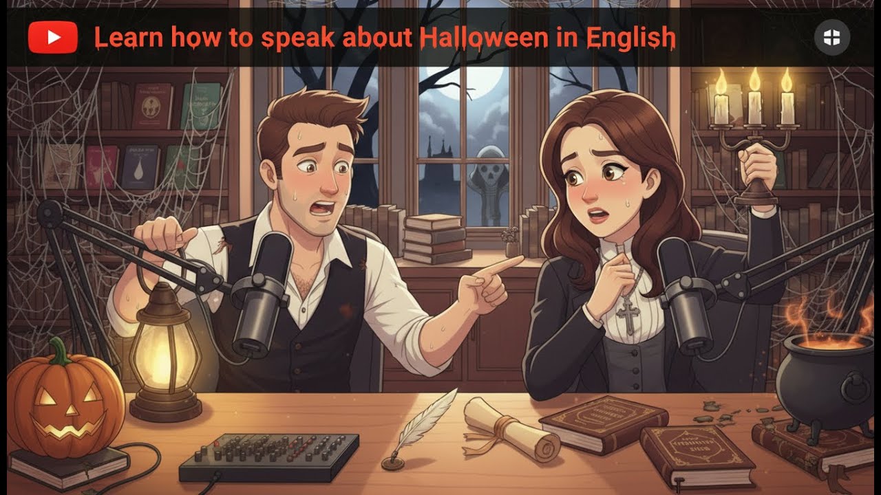 Learn English Through Story Halloween History With Subtitles
