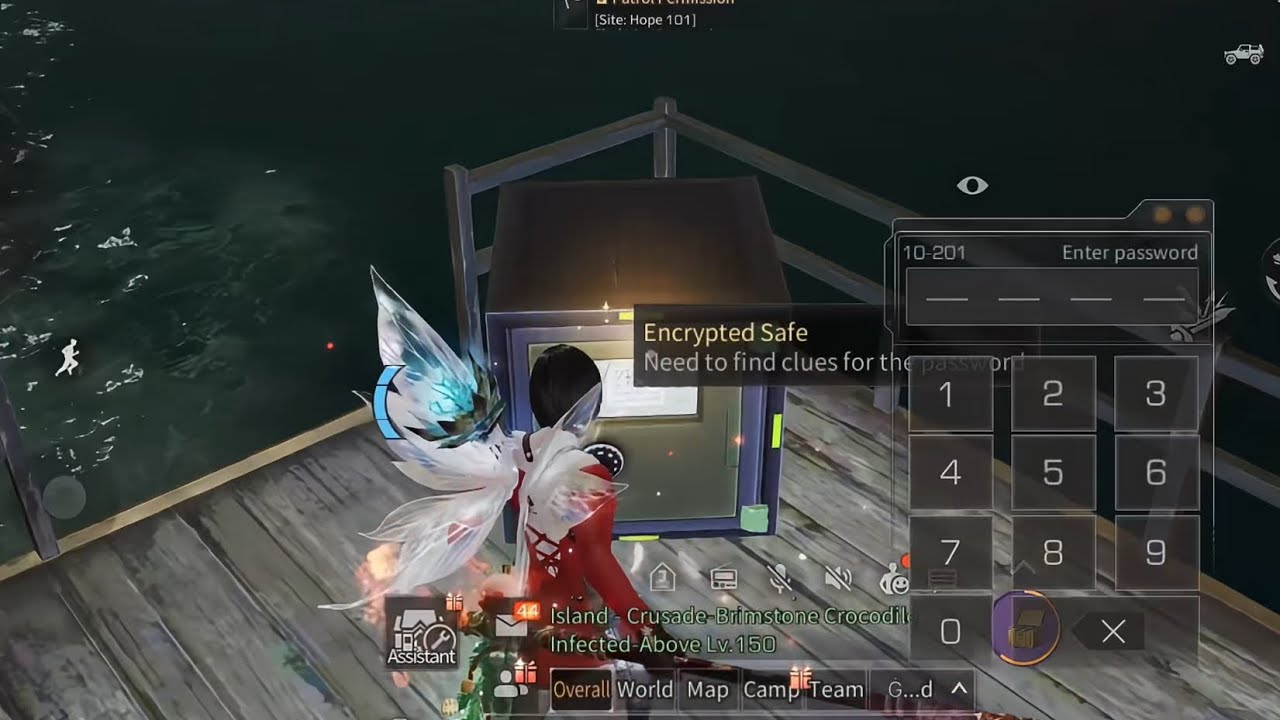 Santopany - New Zone Gold Raid | All chests and codes | Lifeafter
