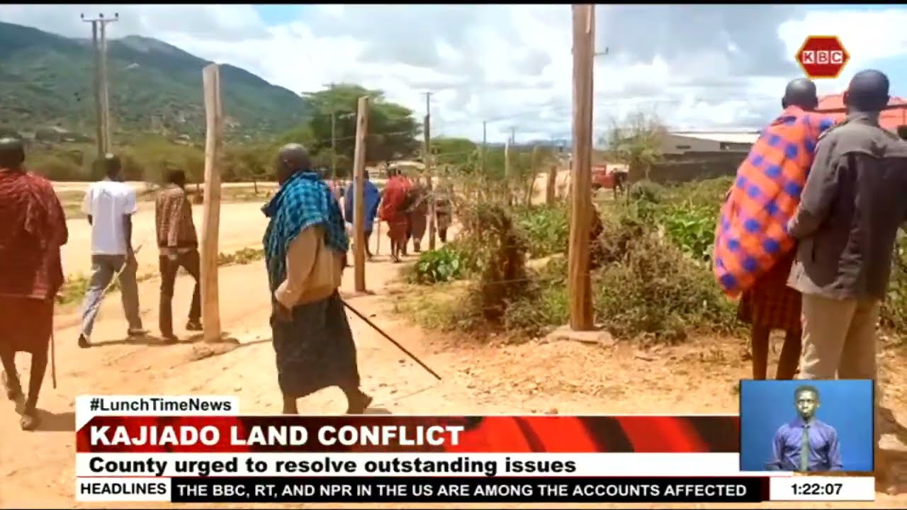 Kajiado County urged to resolve outstanding land issues