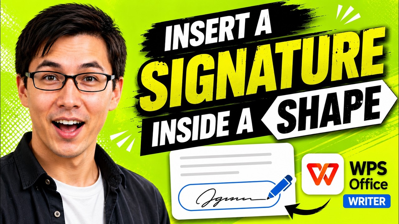 How To Insert A Signature Inside A Shape In Wps Office Writer [2026 Guide]
