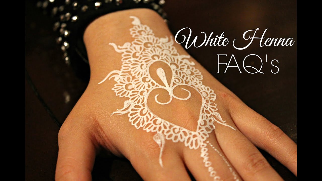 White Henna FAQ | Henna Design Basics {Series} | Hennafly