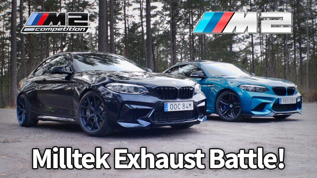 BMW M2 LCi vs BMW M2 Competition - Milltek Exhaust Battle - Catback vs Equal Length