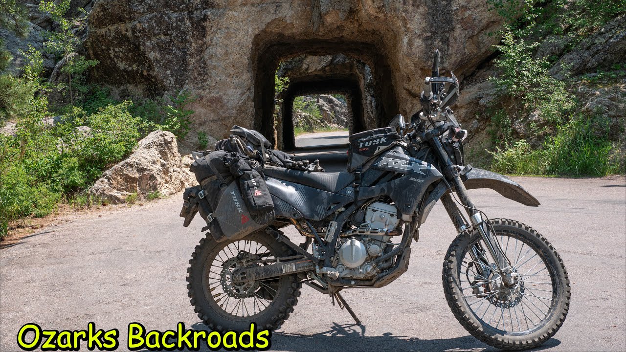 South Dakota Black Hills BDR-X and more on the Kawasaki KLX300...