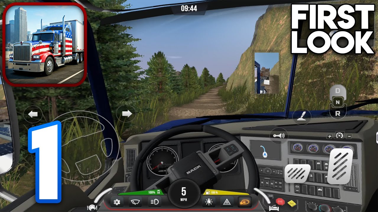 Truck Masters: World Simulator - Walkthrough Gameplay Part 1 - Tutorial (iOS, Android)