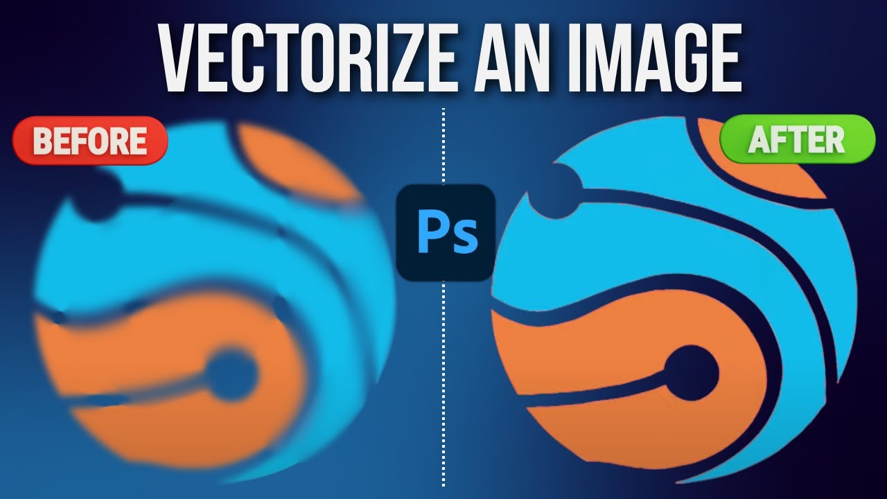How to Vectorize An Image in Photoshop 2026